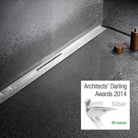 Drugie miejsce dla Dallmer w kategorii „Najlepsza innowacja produktowa” Architects’ Darling 2014